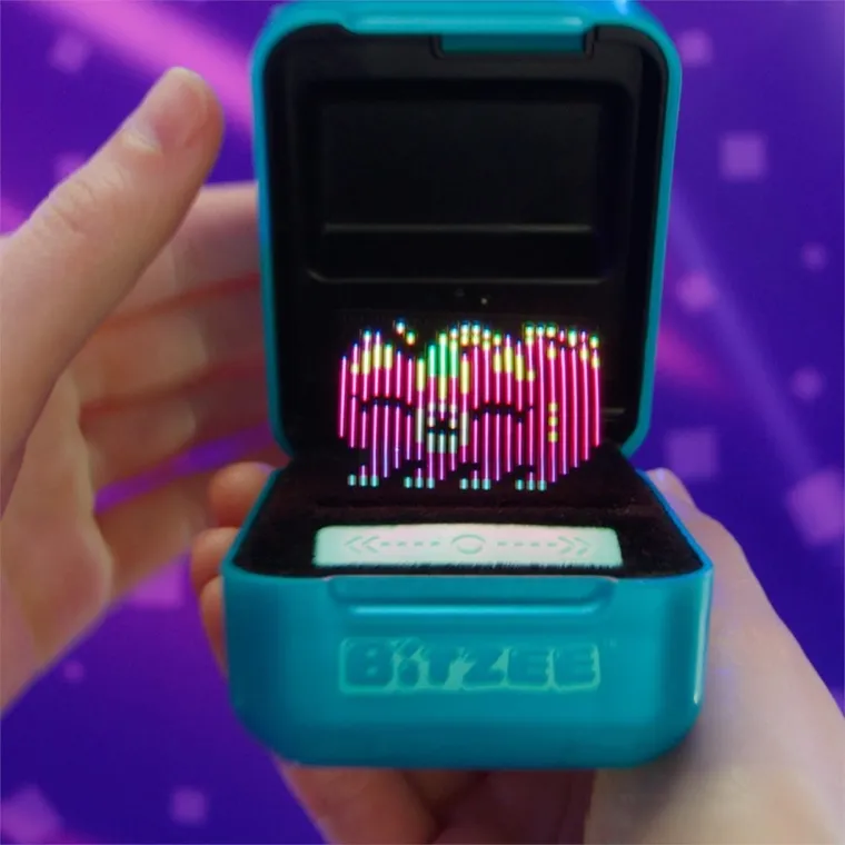 Bitzee, Animalut digital, jucarie interactiva, albastru