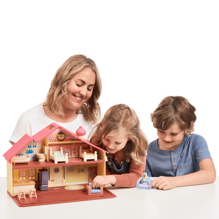 Bluey, Casa parinteasca, set cu figurine