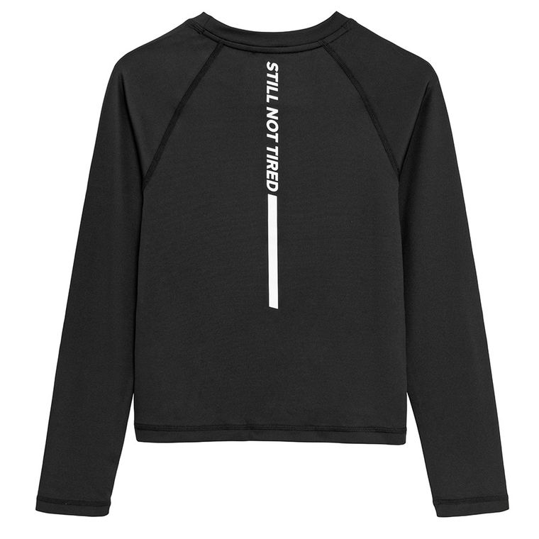 Bluza de antrenament cu maneca lunga si tehnologie Cool Dry NOWEAR