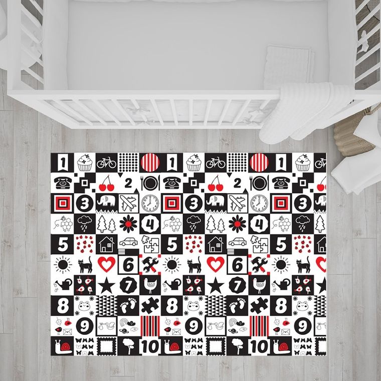 Bocioland, Ursulet, covoras pliabil din spuma, 150-200 cm