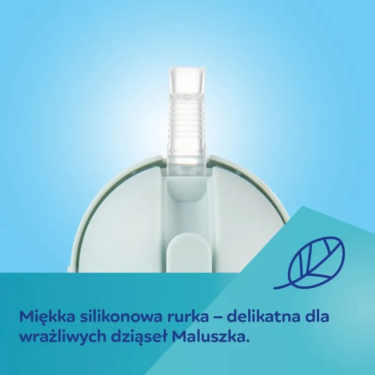 Canpol babies, cana anti-varsare si pai cu greutate, verde, 270 ml