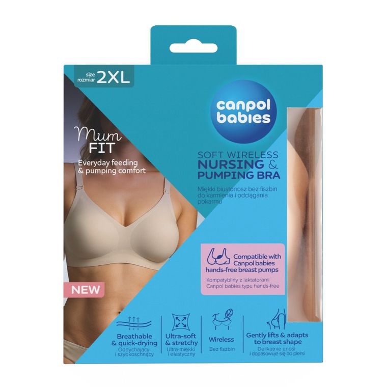 Canpol babies, Mum fit, sutien pentru alaptare, marime 2XL
