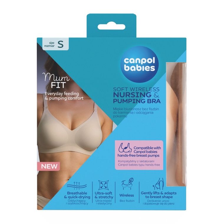 Canpol babies, Mum fit, sutien pentru alaptare, marime S
