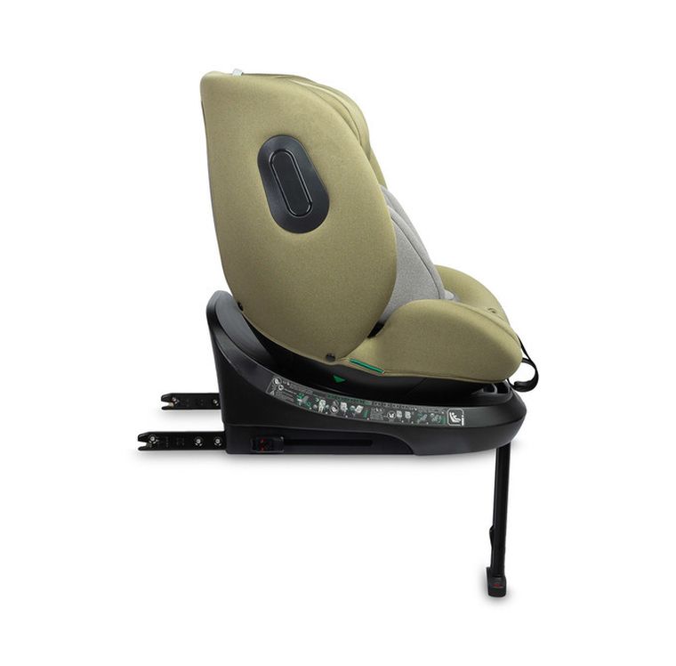 Caretero, Bosco I-Size, scaun auto, olive, 40-150 cm