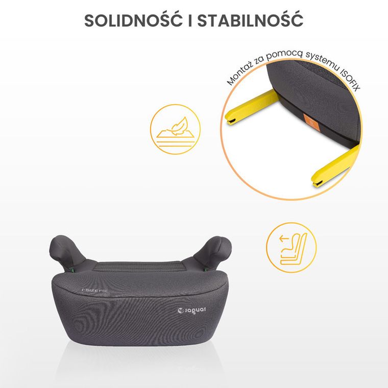 Caretero, Jaguar i-Size, scaun auto, beige, 125-150 cm