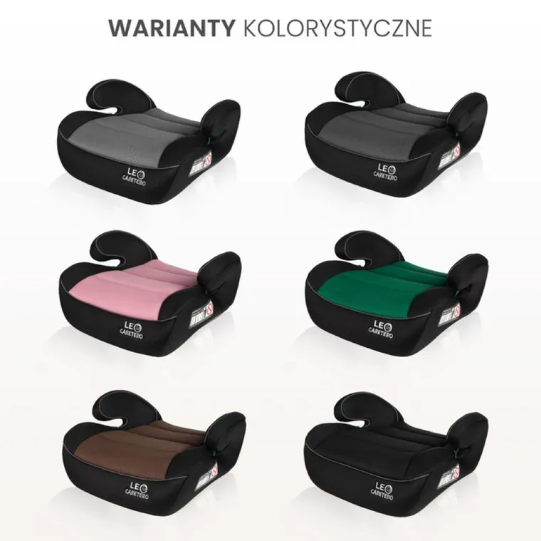 Caretero, Leo I-Size, scaun auto, Roz, 125-150 cm