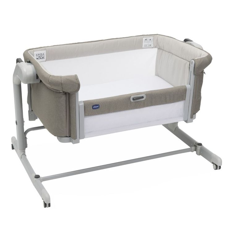 Chicco, Co-Sleeping Next2me, Magic Evo, patut atasabil, Desert Taupe