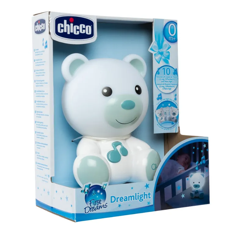 Chicco, First Dreams, lampa de noapte, Ursulet, albastru
