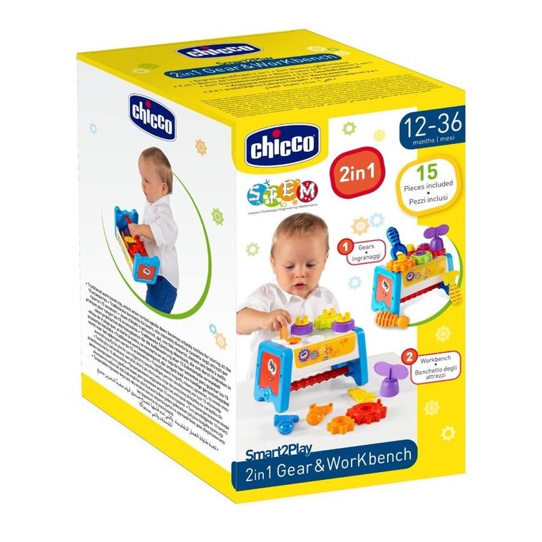 Chicco, Smart2Play, mic set DIY, atelier si cutie de scule