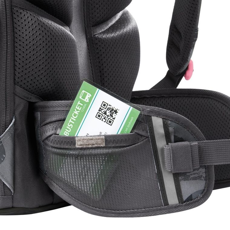 Coocazoo, Porter, rucsac pentru scoala, cu 3 compartimente, Bubble Brush