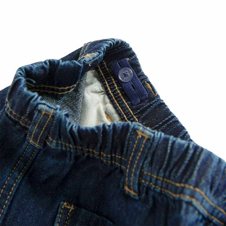 Cool Club, Blugi reglabili pentru baieti, croiala carpenter, albastru