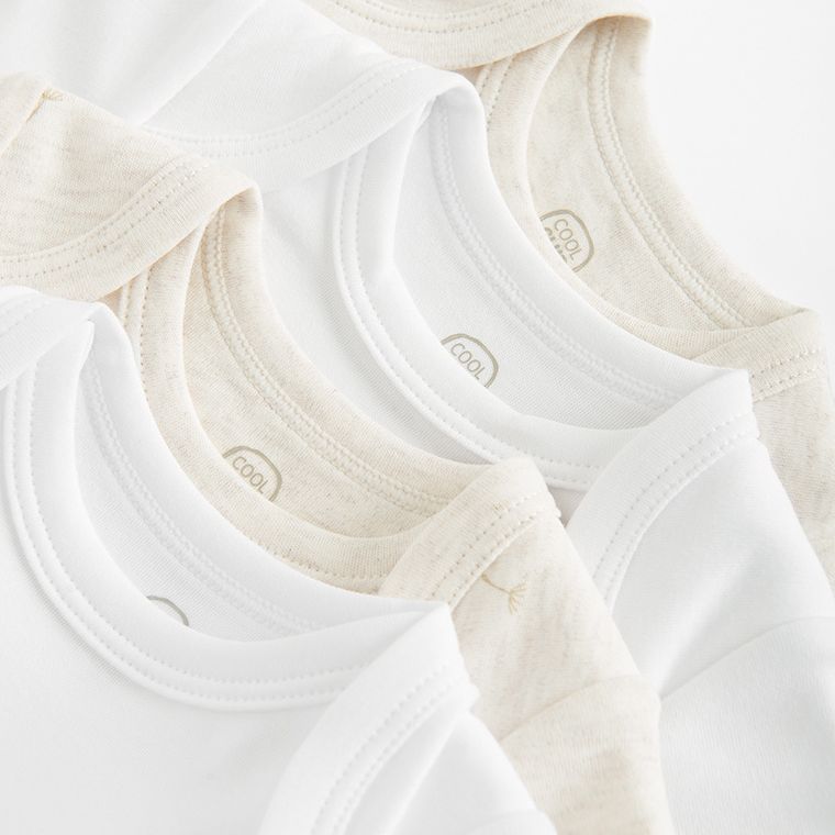 Cool Club, Body cu maneca scurta pentru bebelusi, mix, set, 4 buc.