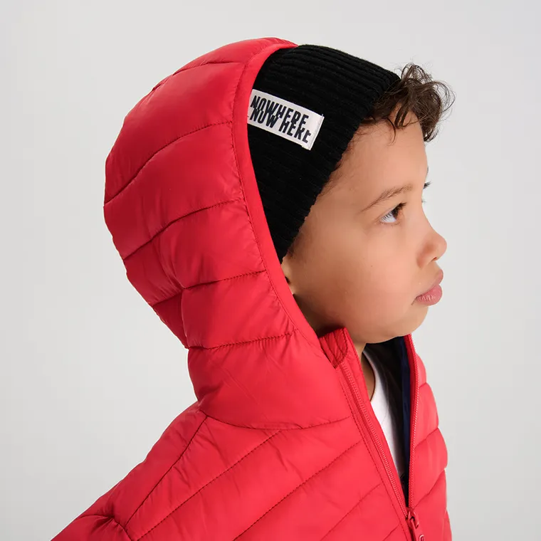 Cool Club, Geaca cu gluga pentru baieti, rosu