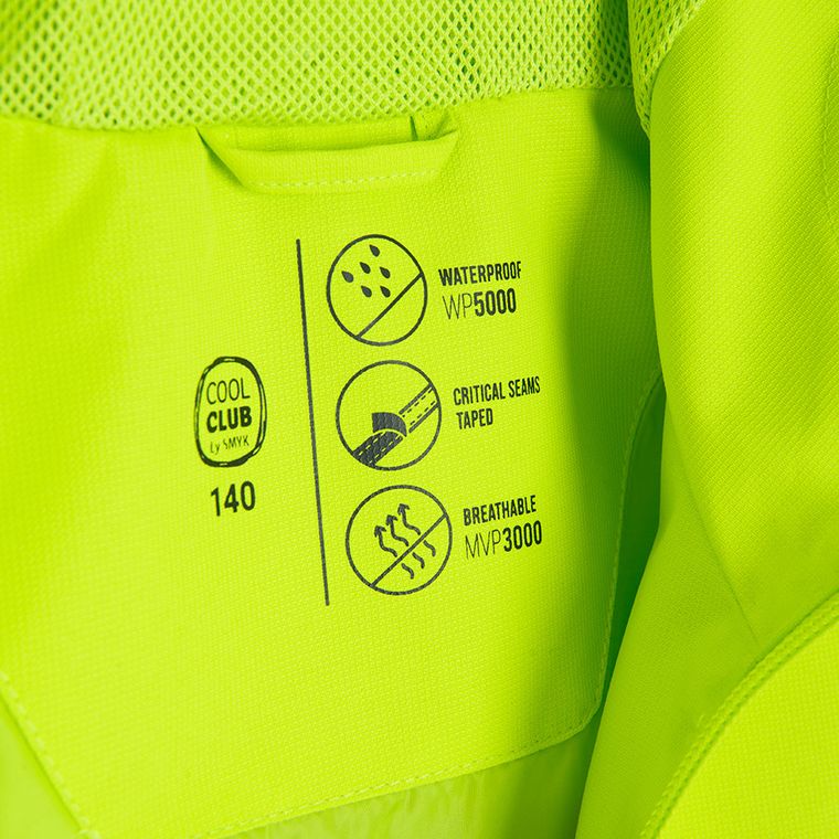 Cool Club, Geaca de ploaie cu gluga pentru baieti, verde-negru