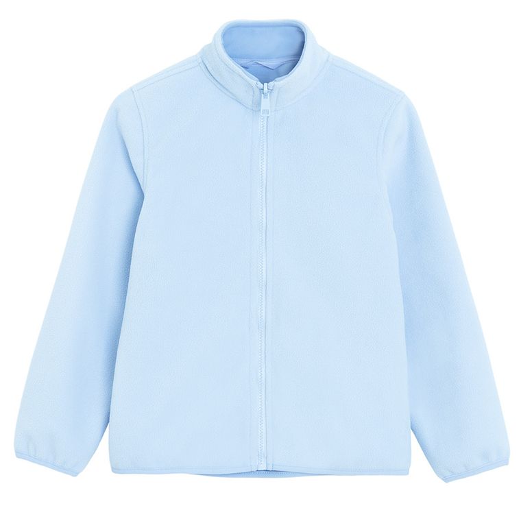 Cool Club, Geaca de ploaie cu gluga pentru fete, 3in1, Bluza polar cu fermoar, albastru