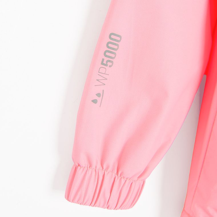 Cool Club, Geaca de ploaie cu gluga pentru fete, roz