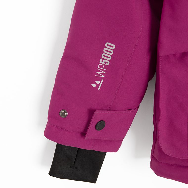 Cool Club, Geaca de schi impermeabil pentru fete, cu gluga, calduroasa, roz