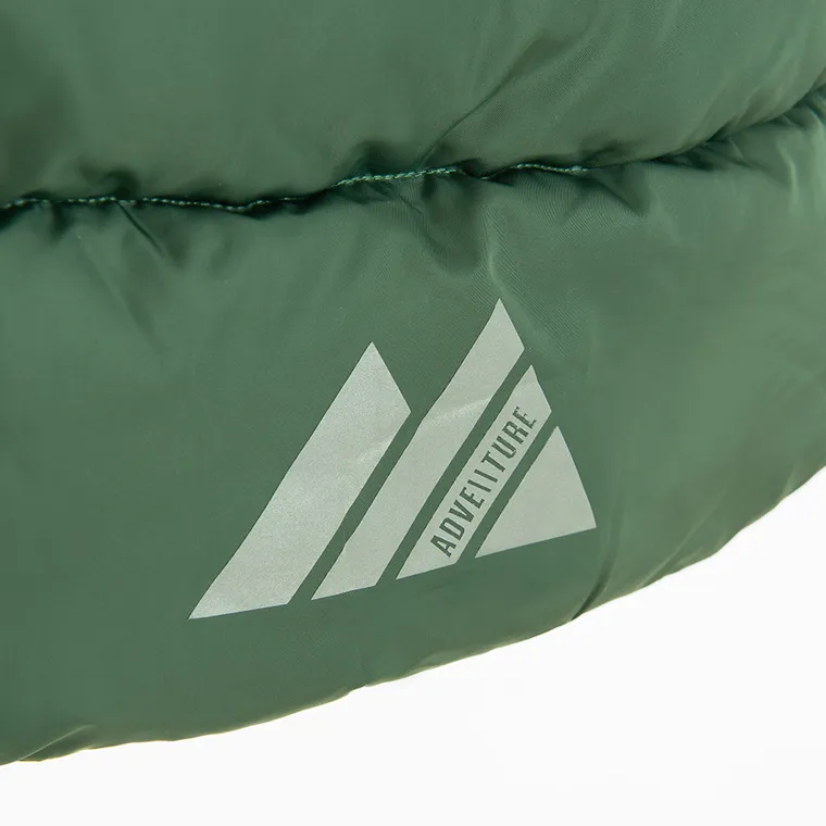 Cool Club, Geaca lunga cu gluga pentru baieti, calduroasa, verde