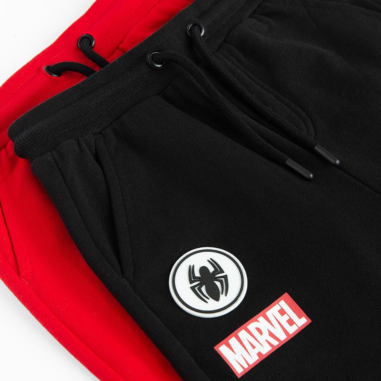 Cool Club, Pantaloni trening pentru baieti, mix, set, 2 buc., imprimeu Spider-Man