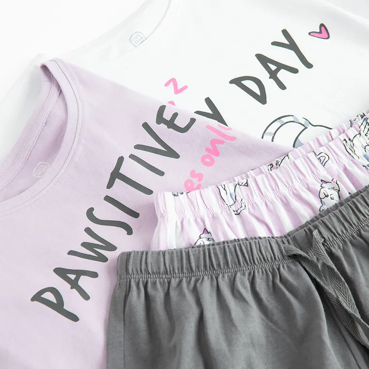 Cool Club, Pijama pentru fete, mix, set, 2 buc.