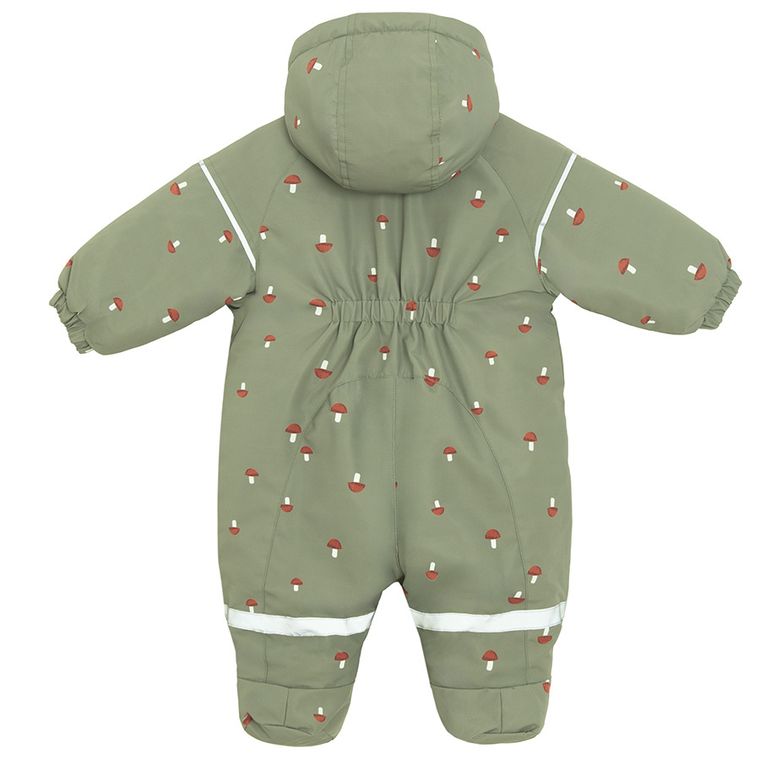 Cool Club, Salopeta cu gluga pentru baieti, calduroasa, verde