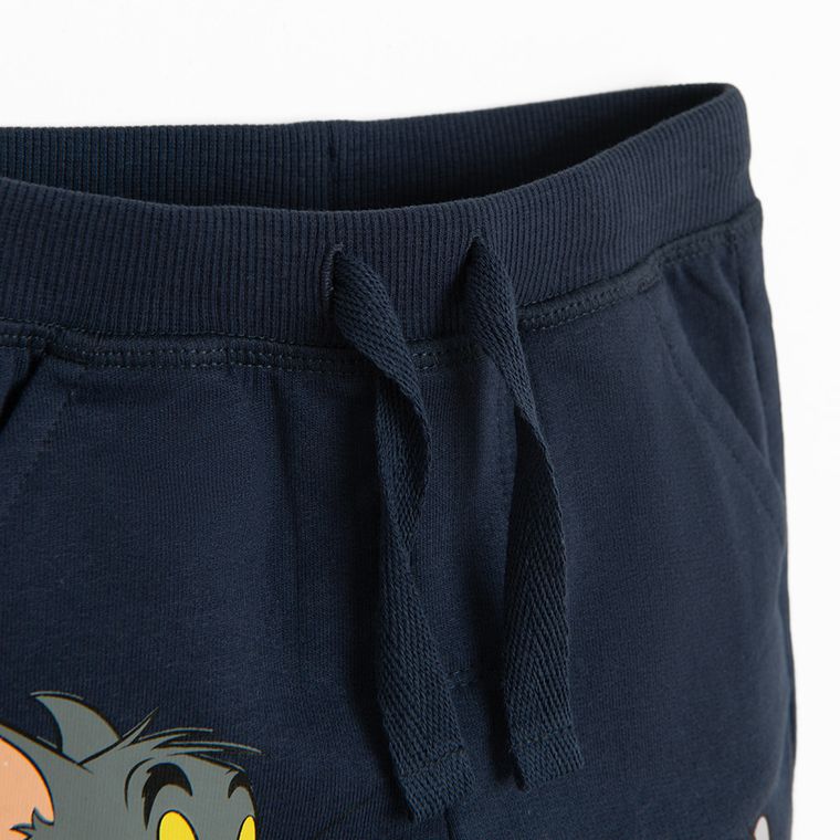 Cool Club, Set pentru baieti, Tricou, Bluza cu fermoar, Pantaloni trening, mix, imprimeu Tom & Jerry