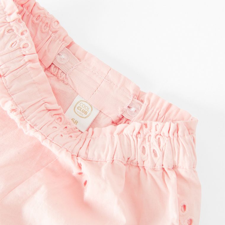 Cool Club, Set pentru fete, Bluza fara maneci, Pantaloni scurti, roz