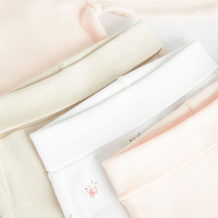 Cool Club, Set pentru fete, Body cu maneca lunga, Pantaloni fara botosei, mix, set, 3 buc.