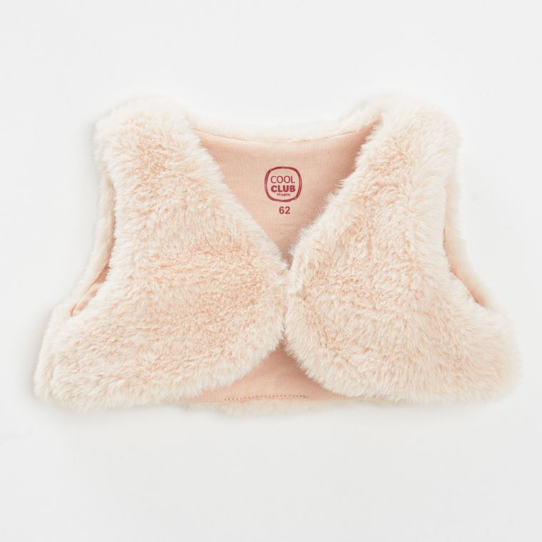 Cool Club, Set pentru fete, Rochie cu maneca lunga pentru fete, Vesta, Dresuri, mix