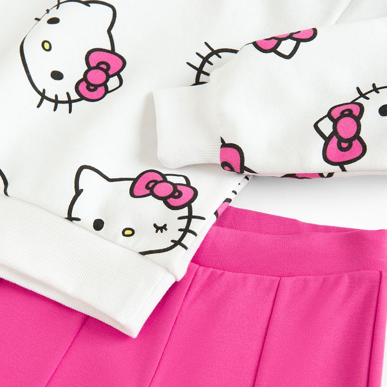 Cool Club, Trening pentru fete, mix, imprimeu Hello Kitty