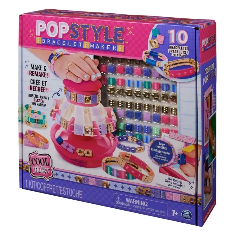 Cool Maker, Pop Style, Bracelet Maker, set creativ