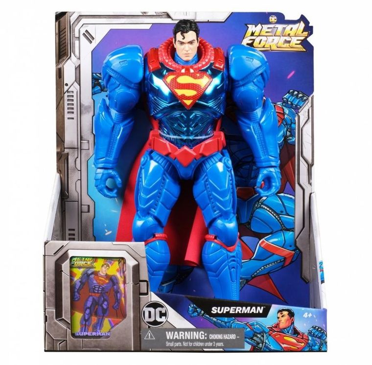 DC Comics, Metal Force, Superman, figurina, 30 cm