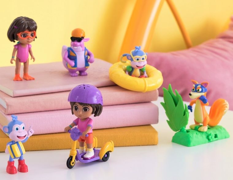 Dora, Zoom & Explore Adventure Pack, set de figurine