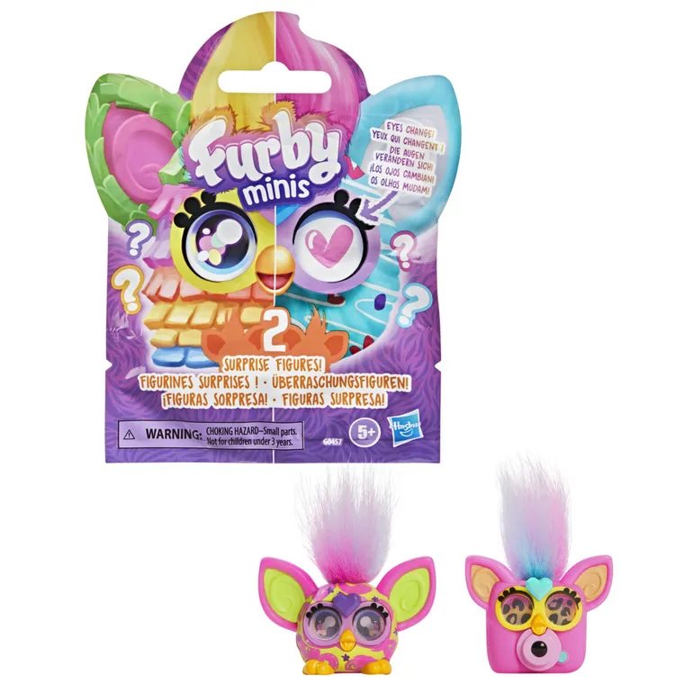 Furby Mini, pachet de 2 figurine surprize, 1 buc.