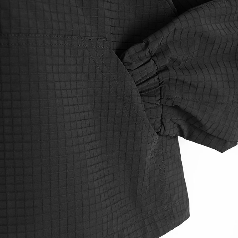 Geaca anorak impermeabila cu gluga si croiala boxy NOWEAR