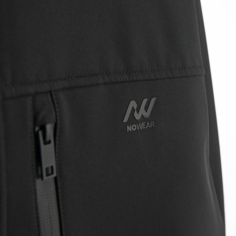 Geaca softshell oversize cu strat memory foam NOWEAR