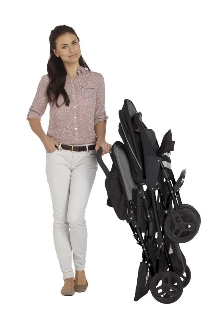 Graco, Stadium Duo, carucior sport dublu, Black Grey