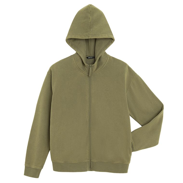 Hanorac cu fermoar si croiala oversize NOWEAR
