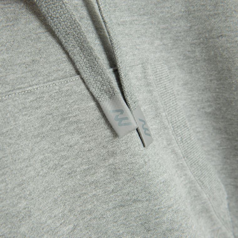 Hanorac gri cu croiala oversize NOWEAR