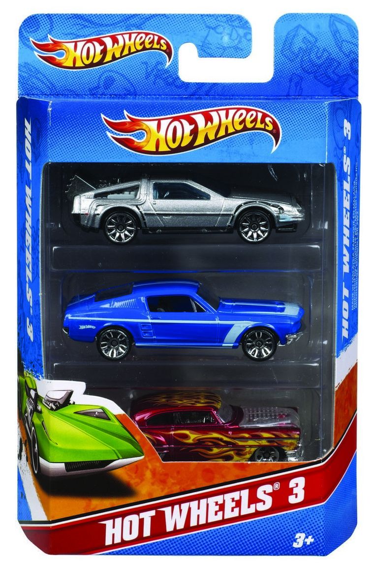 Hot Wheels City, Super Twist Tire Shop + set de 3 masini GRATUIT, set promotional