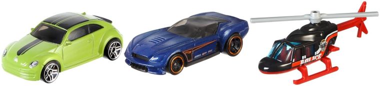 Hot Wheels, set de 3 masini