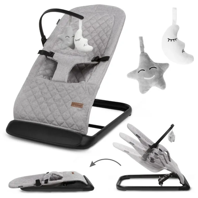 Kidwell, Laro, scaunul balansoar, Full Grey/Black