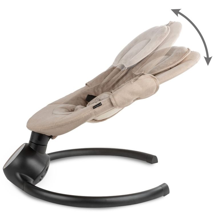 Kidwell, Reve, Scaun electric pentru bebelusi, 2in1, bej-auriu