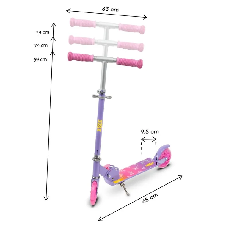 Kidwell, Skipo Butterfly, triotineta pliabila