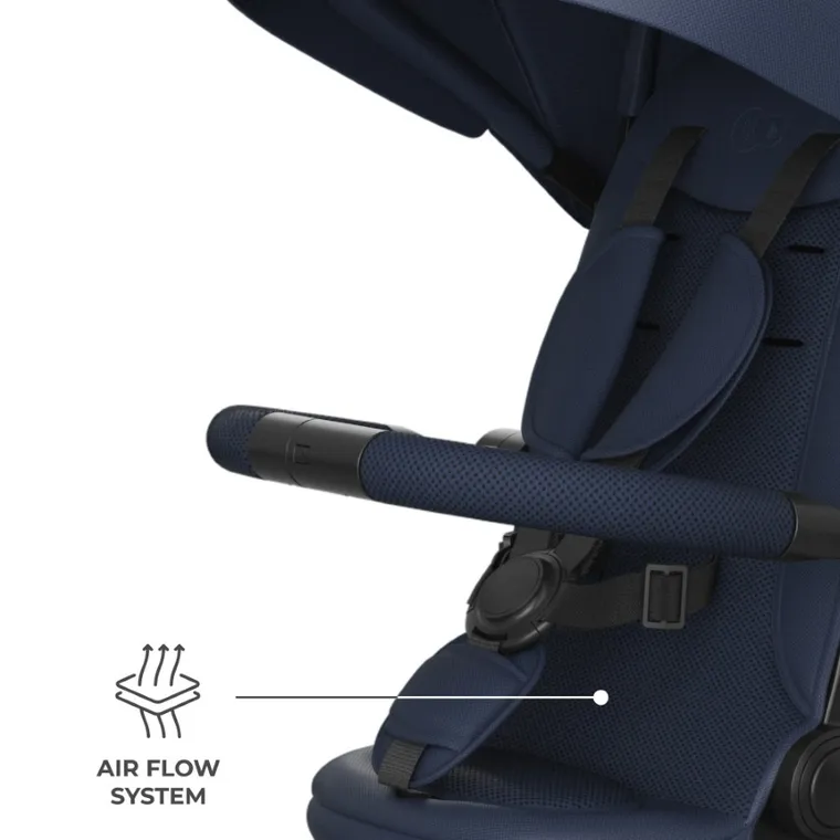 Kinderkraft, Aston 2 Plus, tricicleta 6in1, bleumarin