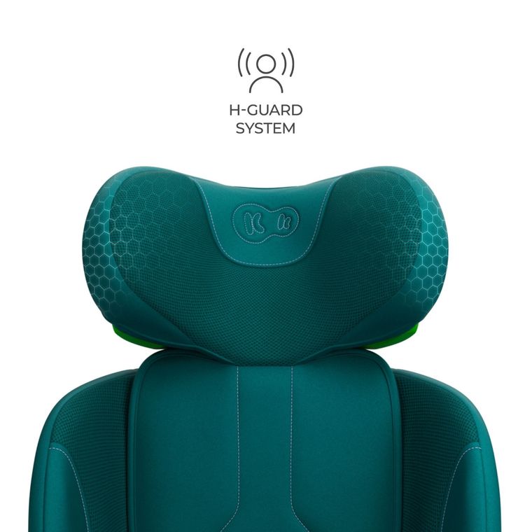 Kinderkraft, I-Grow 2 Plus, scaun auto, i-Size, verde, 40-150 cm