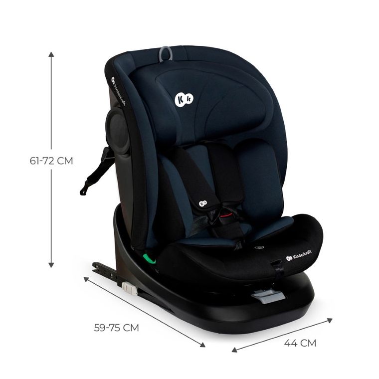 Kinderkraft, I-Grow, scaun auto, I-size, Black, 40-150 cm