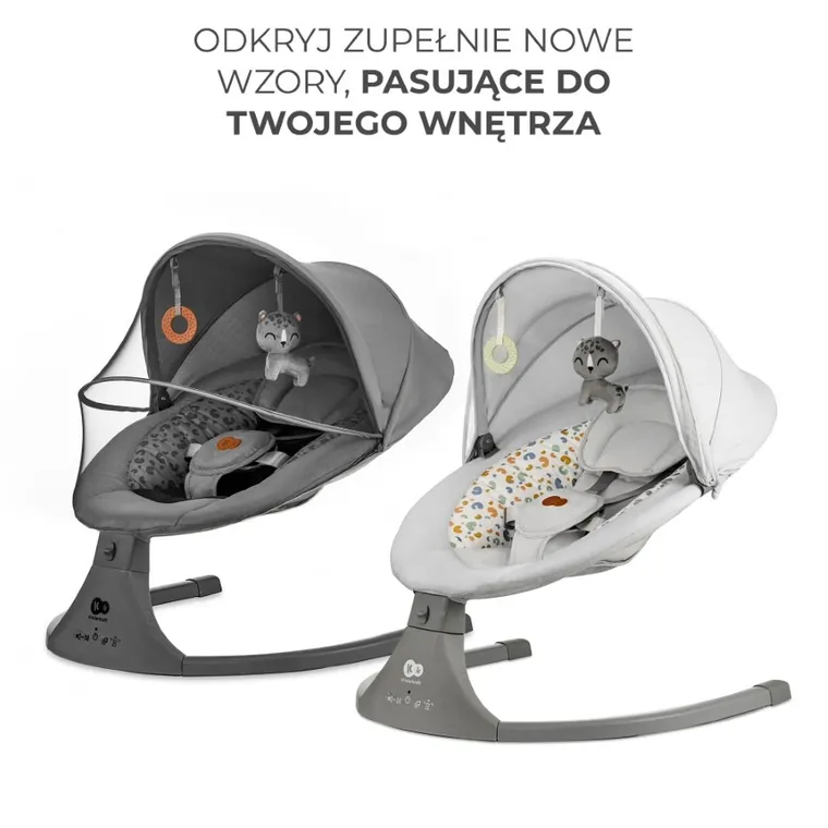 Kinderkraft, Lumi 2, balansoar electric 2in1, Light Grey