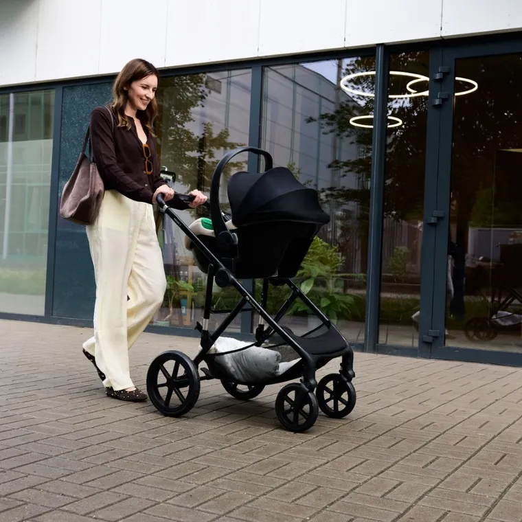 Kinderkraft, Mink Pro 2, i-Size, scaun auto, Black, 40-87 cm