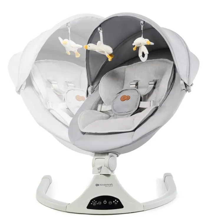 Kinderkraft, Tulsy, balansoarul-sezlong electric, grey